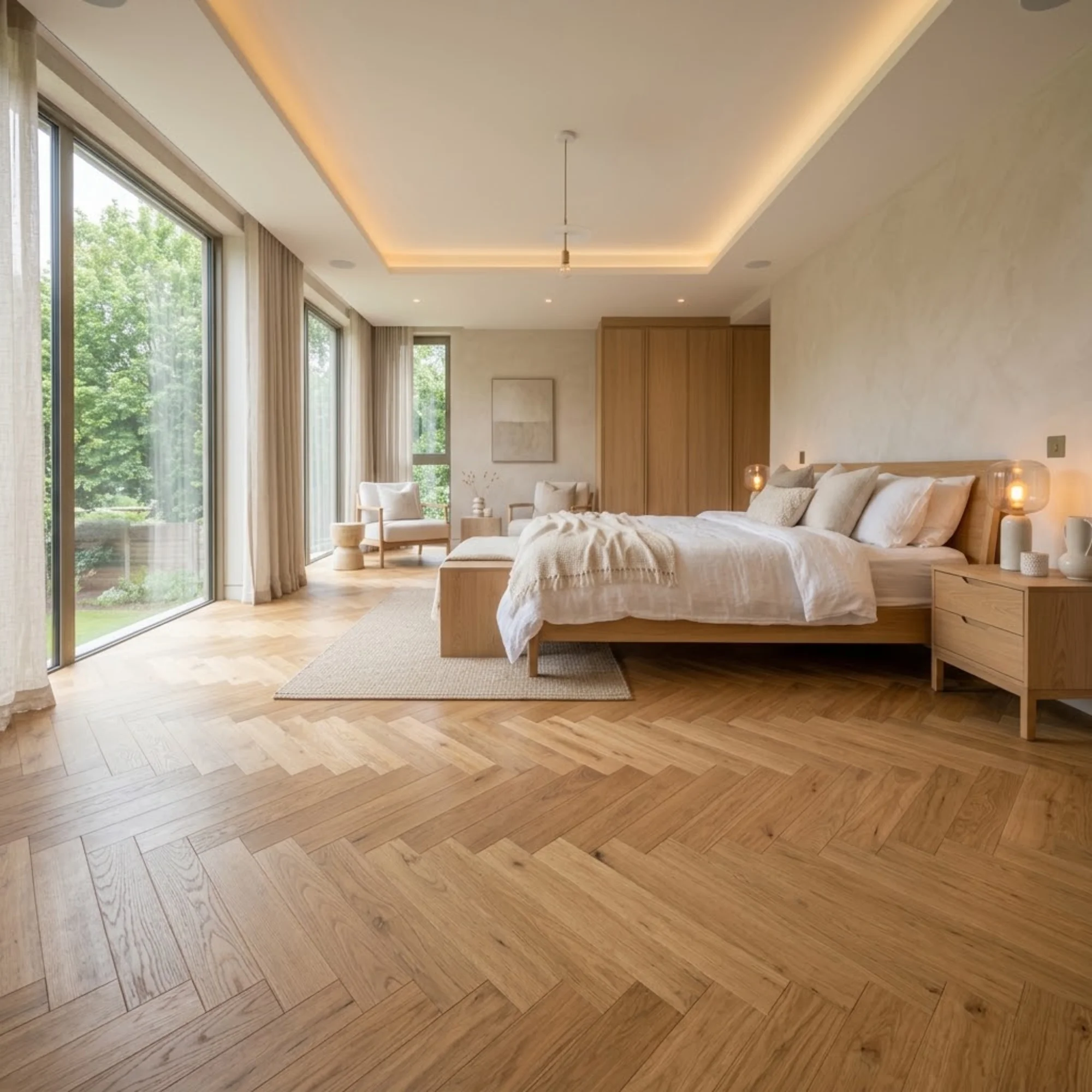 Parquet floor installation and polishing by Joydom